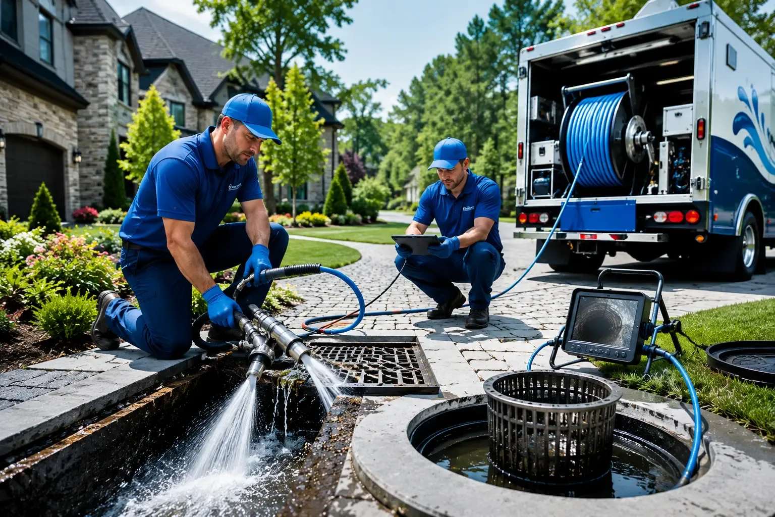 Local outdoor drain cleaning professionals in Pottsville, AR