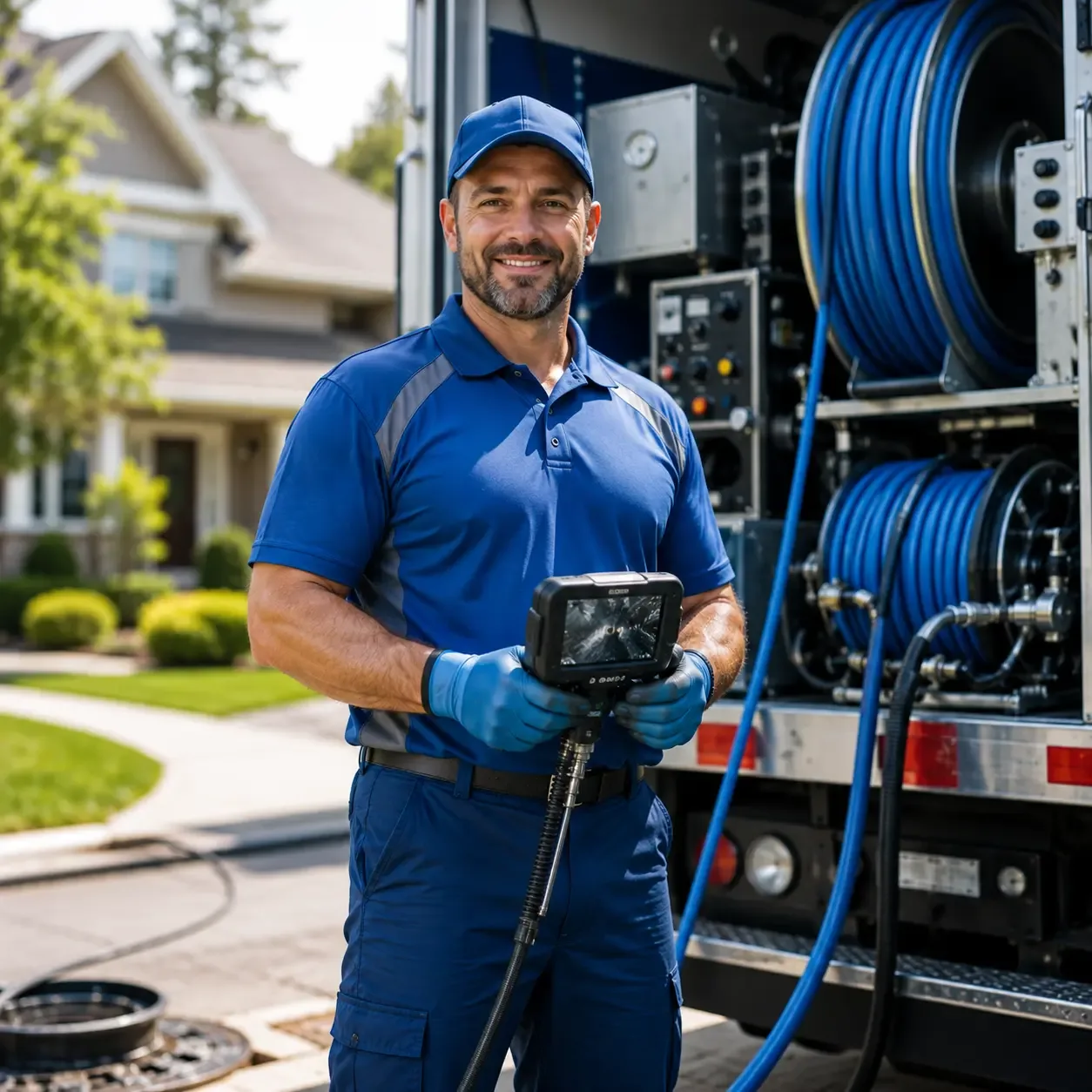 Local outdoor drain cleaning specialists in Pottsville, AR